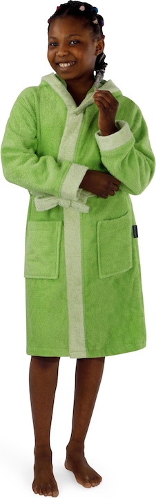 Produktbild Normani Frottee Kinderbademantel aus Bio-Baumwolle - 9705 (134, 140)