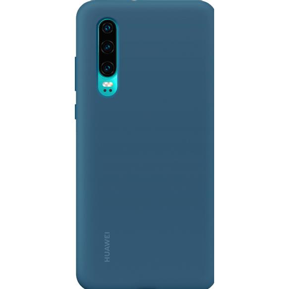 Thumbnail - Huawei Silicone (Huawei P30), Smartphone Hülle, Blau