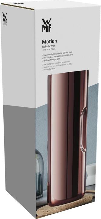Produktbild WMF Thermosbecher Isolierbecher 500ml Motion Tee Kaffee Trinkflasche Edelstahl (0.50 l)