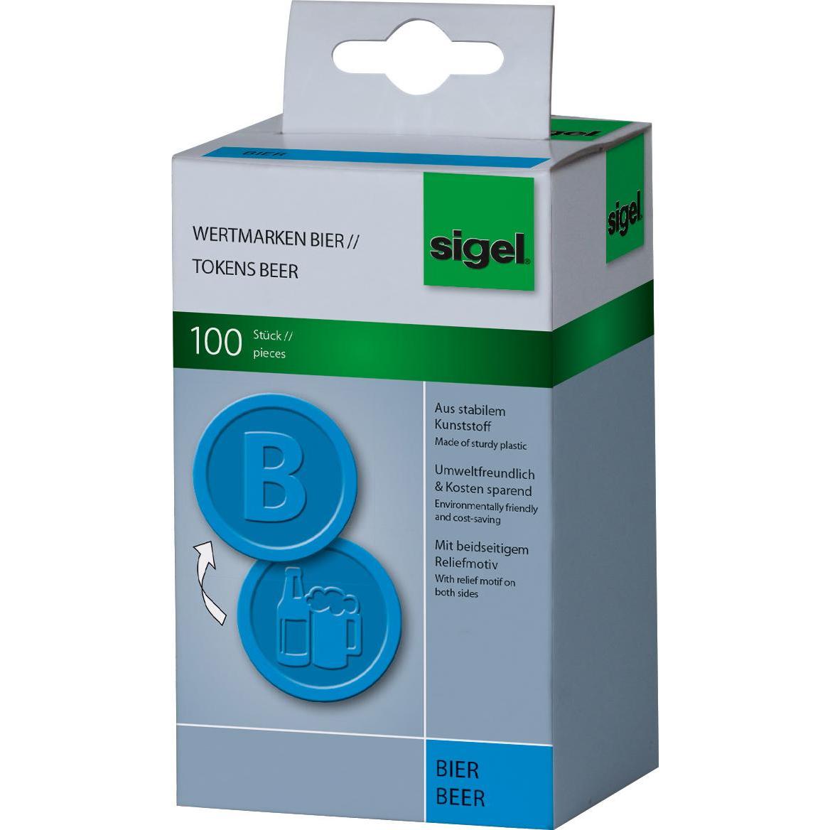 Thumbnail - Sigel, Informationsschild, Wertmarken Bier