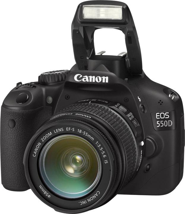Actual product image Canon EOS 550D, DSLR, 18MPixel, 1080p Movie, 18-55mm Kit