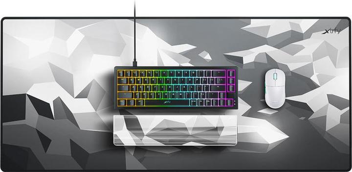 Actual product image CHERRY xtrfy WR5 Compact Palm Rest - Litus White