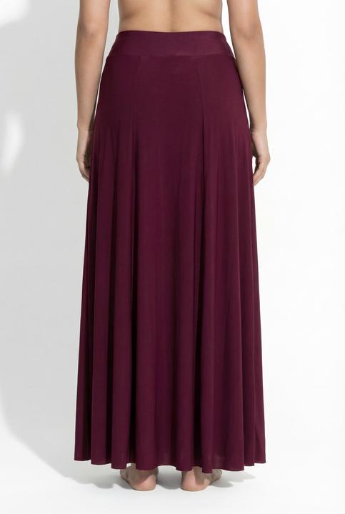 Produktbild Ulla Popken Maxirock, Stretch, Elastikbund, überlappende Bahnen (50, 52)