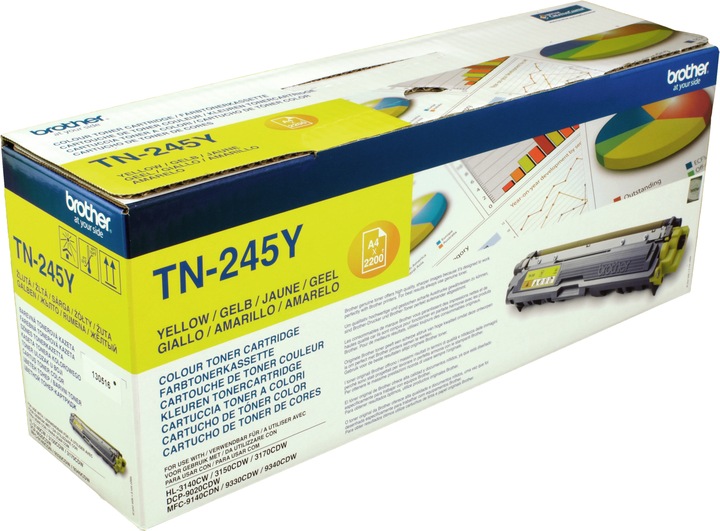 Actual product image Brother Tn-245y (Y)