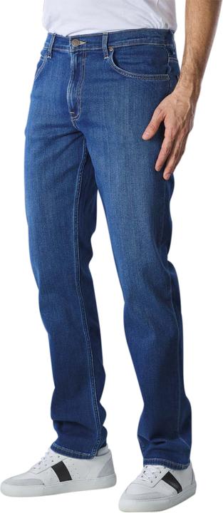 Actual product image Lee Brooklyn Straight Jeans mid worn ray