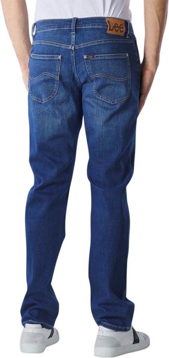 Actual product image Lee Brooklyn Straight Jeans mid worn ray