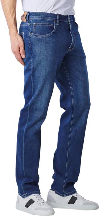 Actual product image Lee Brooklyn Straight Jeans mid worn ray