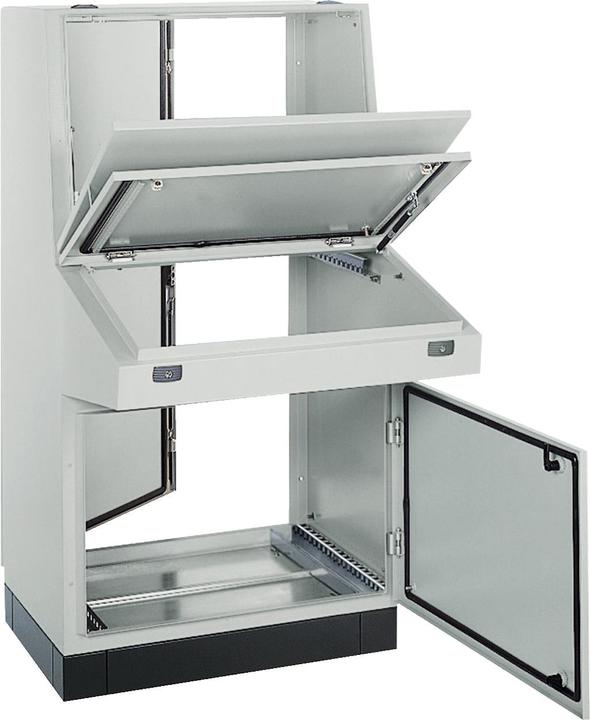 Produktbild Schneider Electric NSYSDF810 Standpult 800 x 1400 1045 Stahl Grau 1 St.