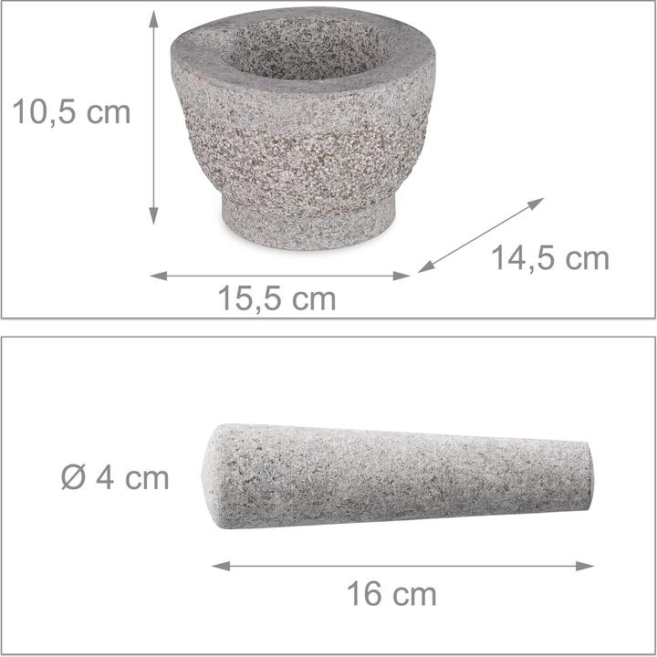 Actual product image Relaxdays Mortar