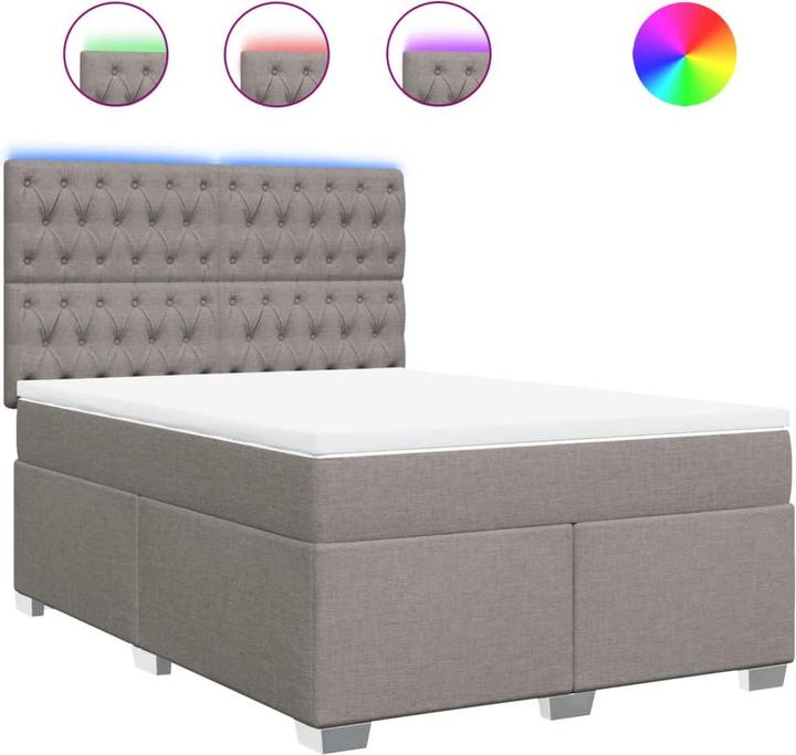 Produktbild vidaXL Boxspringbett (140 x 190 cm)
