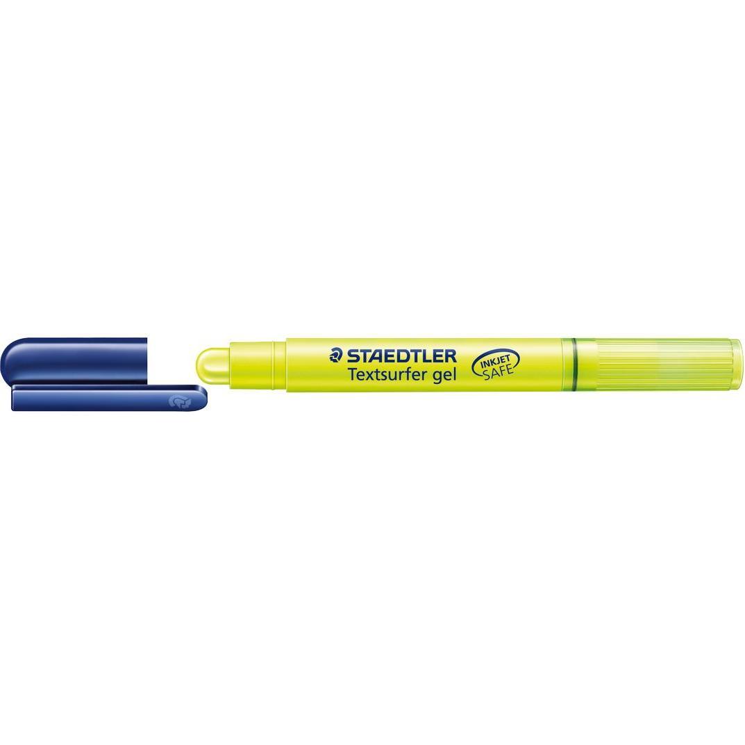 20x Staedtler, Marker,  Textmarker Textsurfer Gel 264 3mm gelb (Gelb, 3 mm, 1 x)