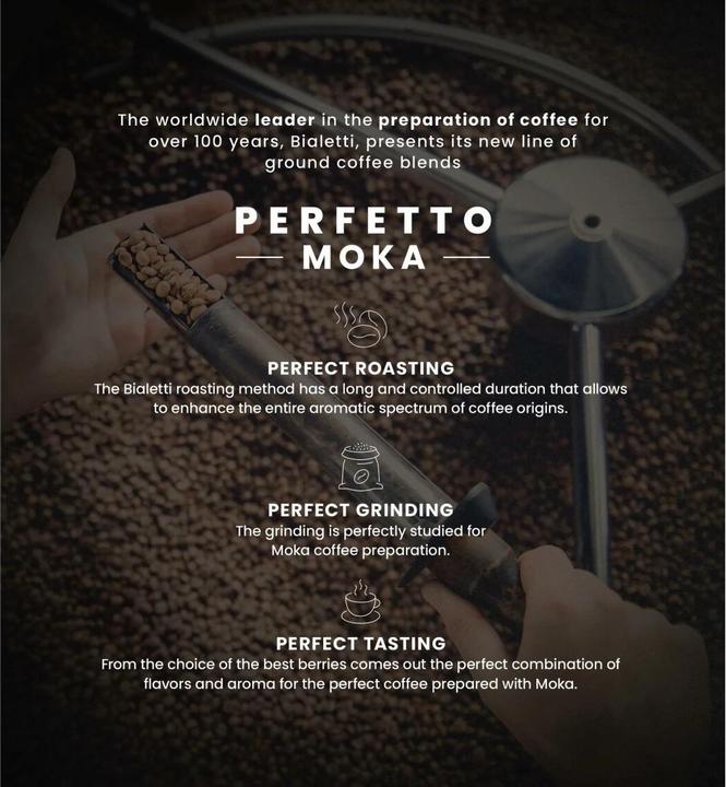 Image du produit Bialetti Intenso (Torréfaction foncée, 250 g)