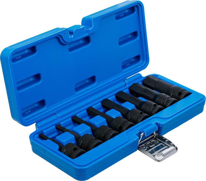 Produktbild BGS Kraft-Bit-Einsatz-Satz | Antrieb Innenvierkant 12,5 mm (1/2") | Innensechskant 5 - 19 mm | 8-tlg. (Innensechskant 5 - 19 mm)