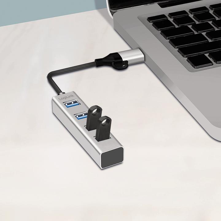 Produktbild LogiLink Prüfen (USB-C, 4 Ports)