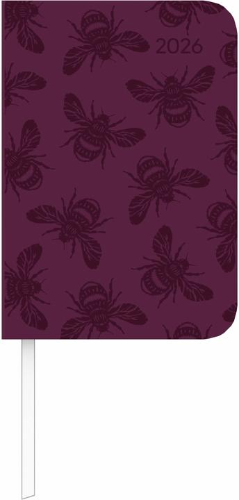 Produktbild Alpha Edition Lady Journal Mini Deluxe Purple 2026 - Taschen-Kalender 8x11,5 cm - Tucson Einband - mit