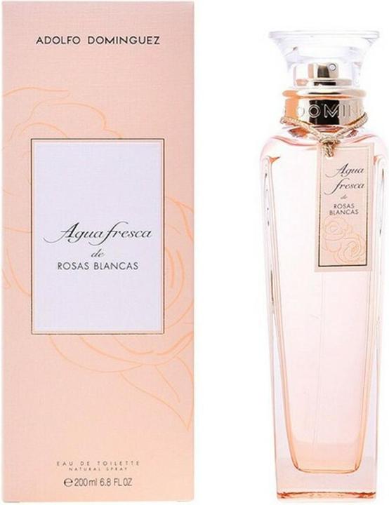 Actual product image Adolfo Dominguez Agua Fresca De Rosas Blancas Eau (Eau de toilette, 200 ml)