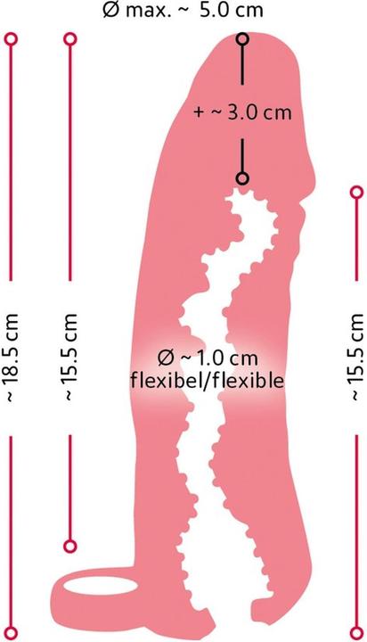 Produktbild Nature Skin 2in1 Extension + Masturbator