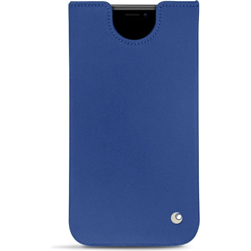 Noreve Lederschutzhülle (Apple iPhone 11), Smartphone Hülle, Blau