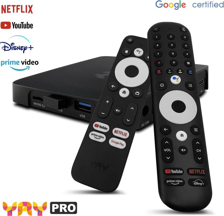 Produktbild Vu+ Yay Go Pro (8 GB, Android 10)