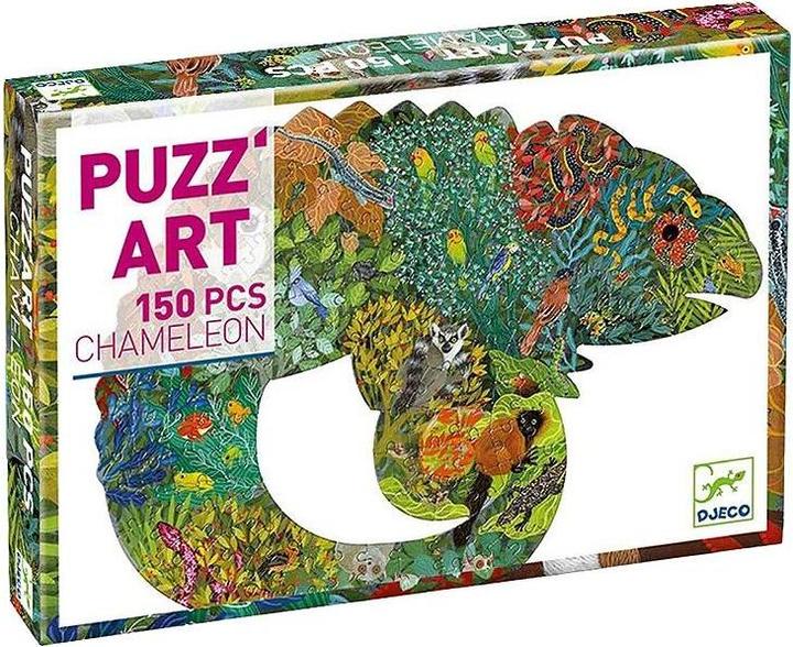 Produktbild Djeco Puzz Art Chameleon (150 Teile)