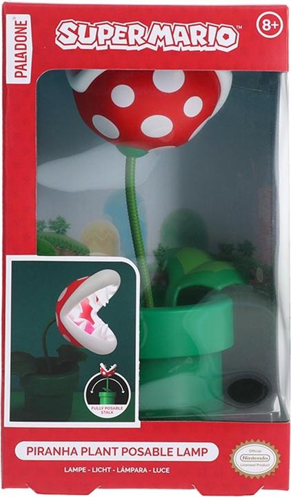 Productafbeelding Paladone Products Paladone Super Mario Piranha Plant Posable Lamp