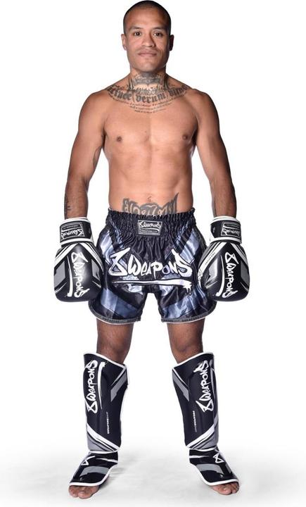 Image du produit 8Weapons Boxing Gloves, Shift, black-white, 10 Oz (10 OZ)