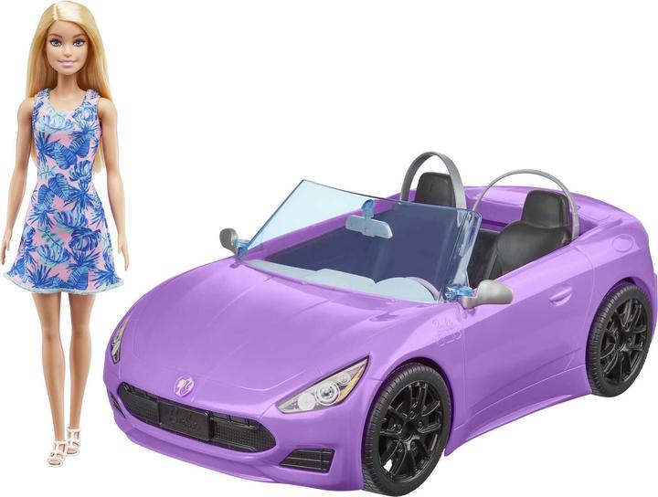 Barbie mit Cabrio