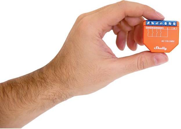 Actual product image Shelly Qubino Wave i4 (Switch actuator)