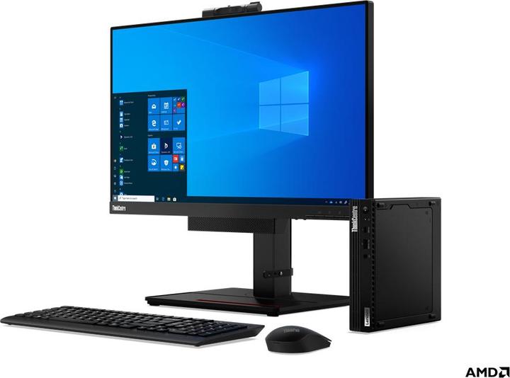 Actual product image Lenovo ThinkCentre M75q Mini PC AMD Ryzen? 5 5600GE 16 GB DDR4-SDRAM 512 GB SSD Windows 11 Pro Black (512 GB, 16 GB, AMD Ryzen 5 5600GE, AMD Radeon Graphics)