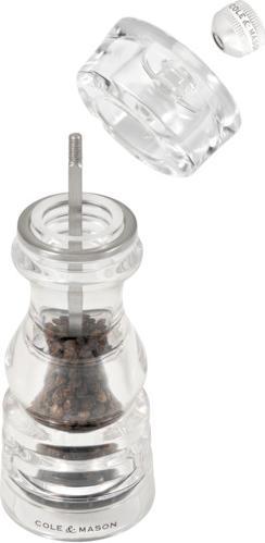 Produktbild Cole & Mason Cole&Mason Pfeffermühle London 18 cm, Transparent, Materialtyp (Pfeffer)
