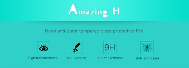 Actual product image Nillkin Amazing H (1 Piece, Huawei P9)