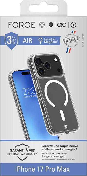 Actual product image Force Case MagSafe Hülle iPhone 17 Pro Max (Apple iPhone 17 Pro Max)