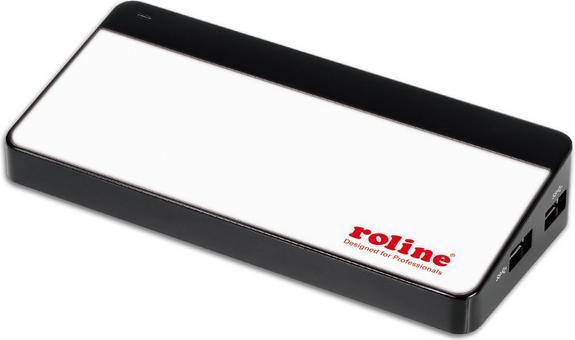 Produktbild Roline Black and White (USB-C, 7 Ports)