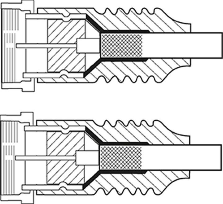 Produktbild Goobay 27484 F plug (85 dB, Antennenkabel)