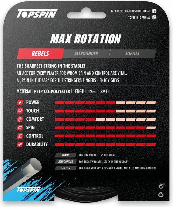 Immagine prodotto TopSpin Max Rotation 12 m