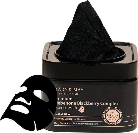 Image du produit Mary&May MARY & MAY Premium Idebenon Complexe de mûres Masque ampoules 20 feuilles - 250g
