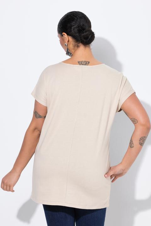 Produktbild Miamoda T-Shirt, Streifen, Schriftzug, Glitzersteinchen (44)