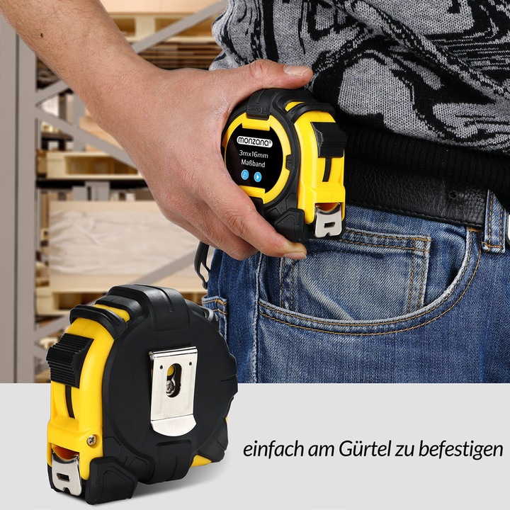 Actual product image Monzana Measuring tape