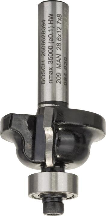 Produktbild Bosch Professional Zubehör Kantenformfräser B, 8 mm, R1 4 mm, B 8 mm, L 12,4 mm, G 54 mm