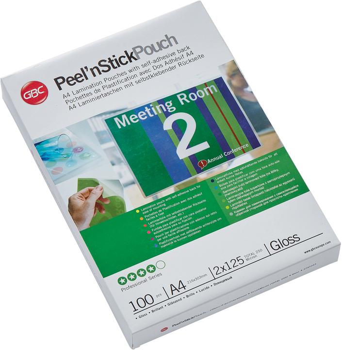 Actual product image GBC Laminating pouch (A4, 100 Piece, 125 µm)