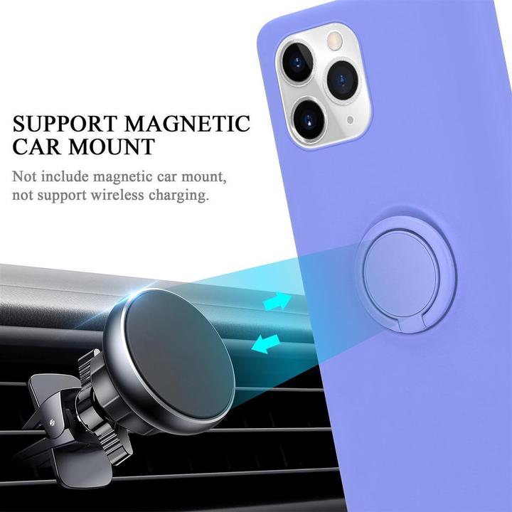 Image du produit Cadorabo TPU Liquid Ring Silicone Case Cover (Apple iPhone 11 Pro)