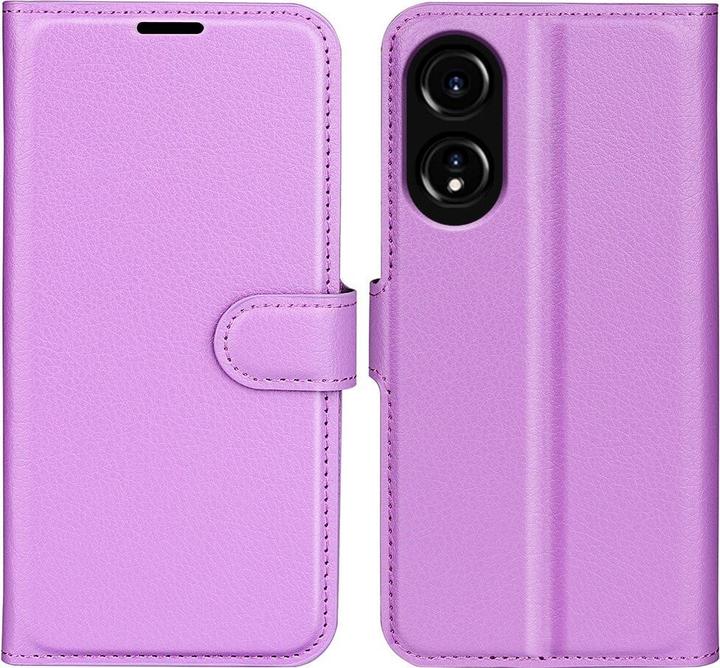 Image du produit Cover-Discount OPPO A78 4G - Étui en cuir violet (Oppo A78)