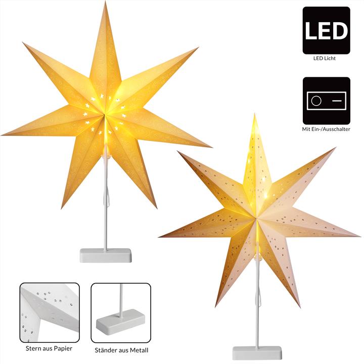 Actual product image Casaria Paper star