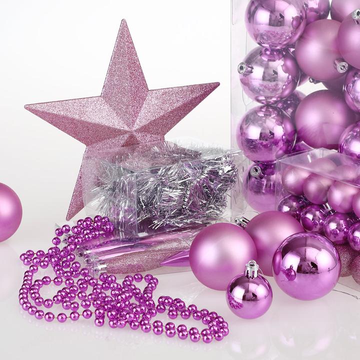Image du produit Deuba Décorations pour l'arbre de Noël 77 pcs (77 -pièce)