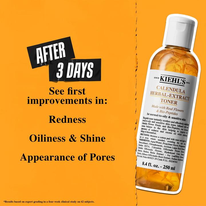 Actual product image Kiehl's Calendula toner (Cleansing gel, 250 ml)