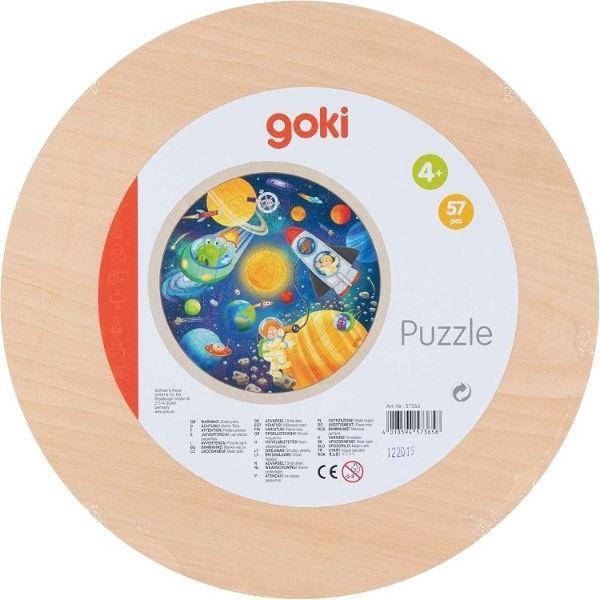 Thumbnail - Goki Einlegepuzzle Weltall 57 Teile (57 Teile)