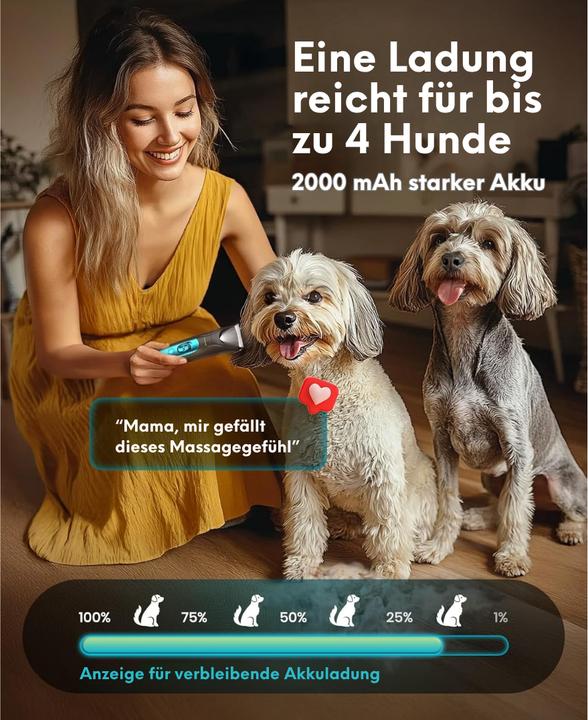 Produktbild Oneisall 4in1 Leise Schermaschine mit LED-Licht (Katze, Hund)