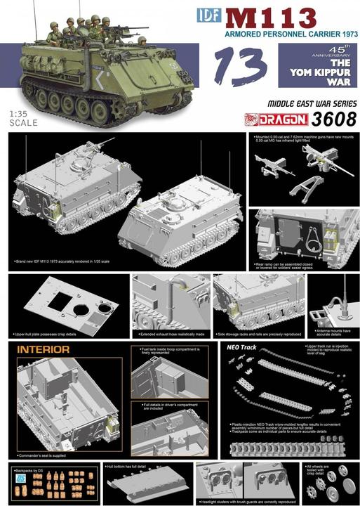 Immagine prodotto 1:35 IDF M113 Arm. Personnel Carrier '73