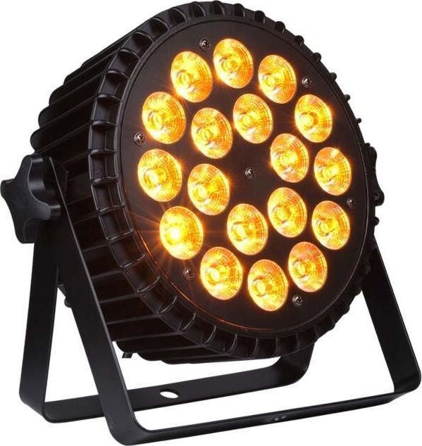 Produktbild No Name LIGHT4ME ALU QUAD PAR 18x6W RGBW Bühnenscheinwerfer (6 W, LED)