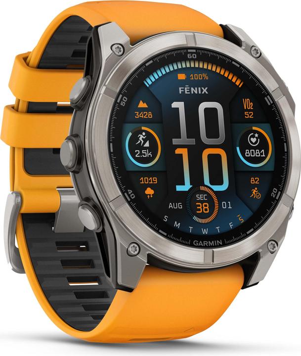Garmin Fenix 8 AMOLED Sapphire Titan (51 mm)